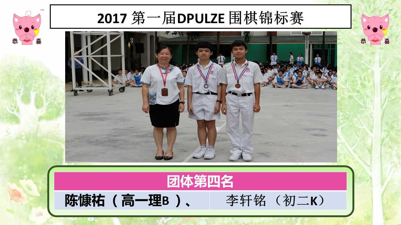 2017 第一届DPULZE 围棋锦标赛